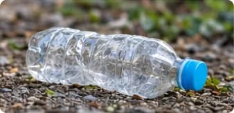 Sample plastic bottle photo for VERGO to identify